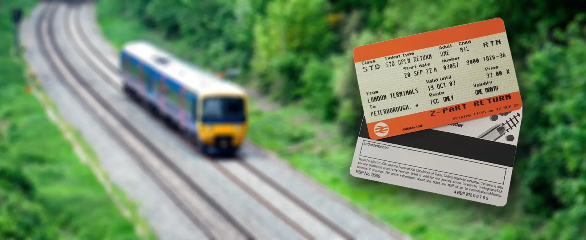 Green rail tickets