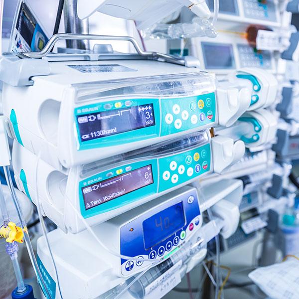 Infusion pumps in hospital