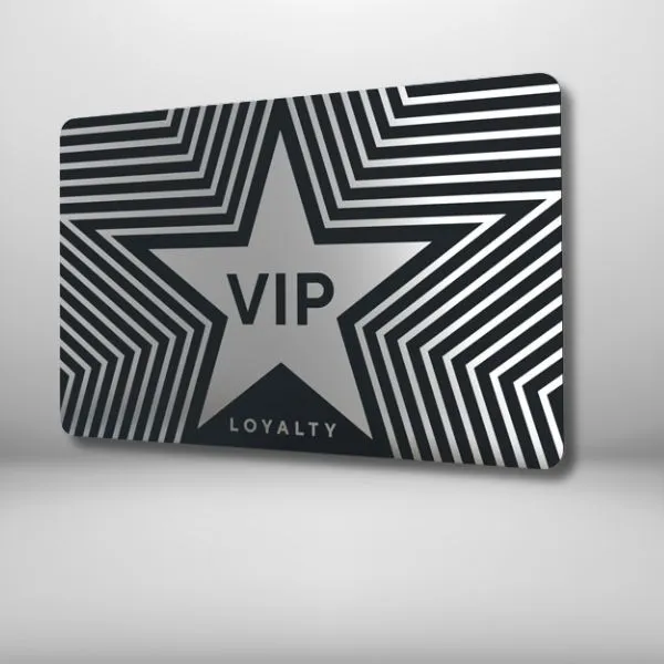 Thames Technology metal loyalty card