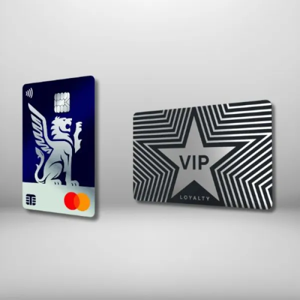 Thames Technology metal payment card and metal loyalty card