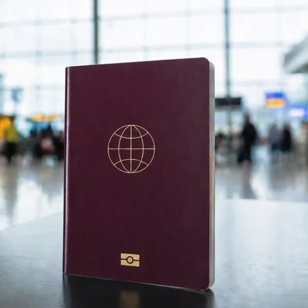 chip-in-cover & biometric passport